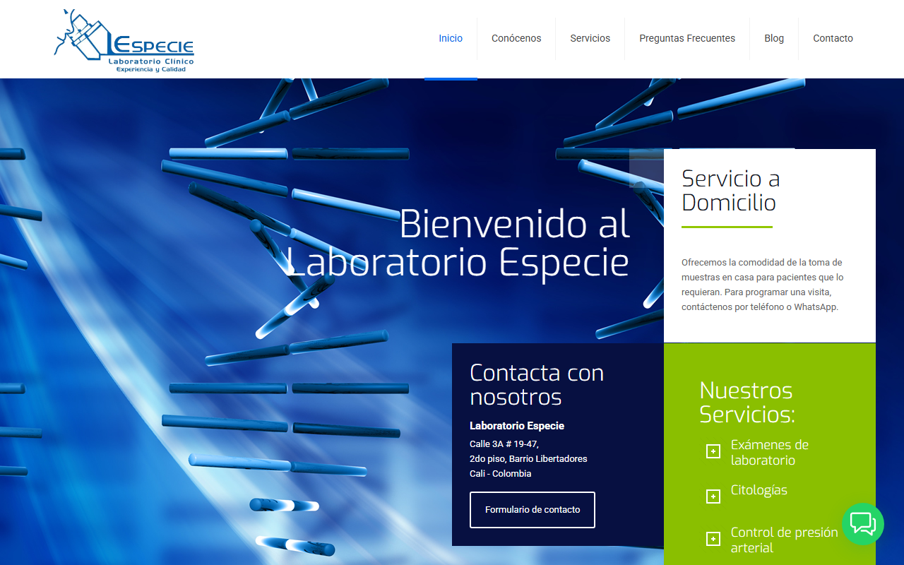 Vista previa de Especie Diagnóstico